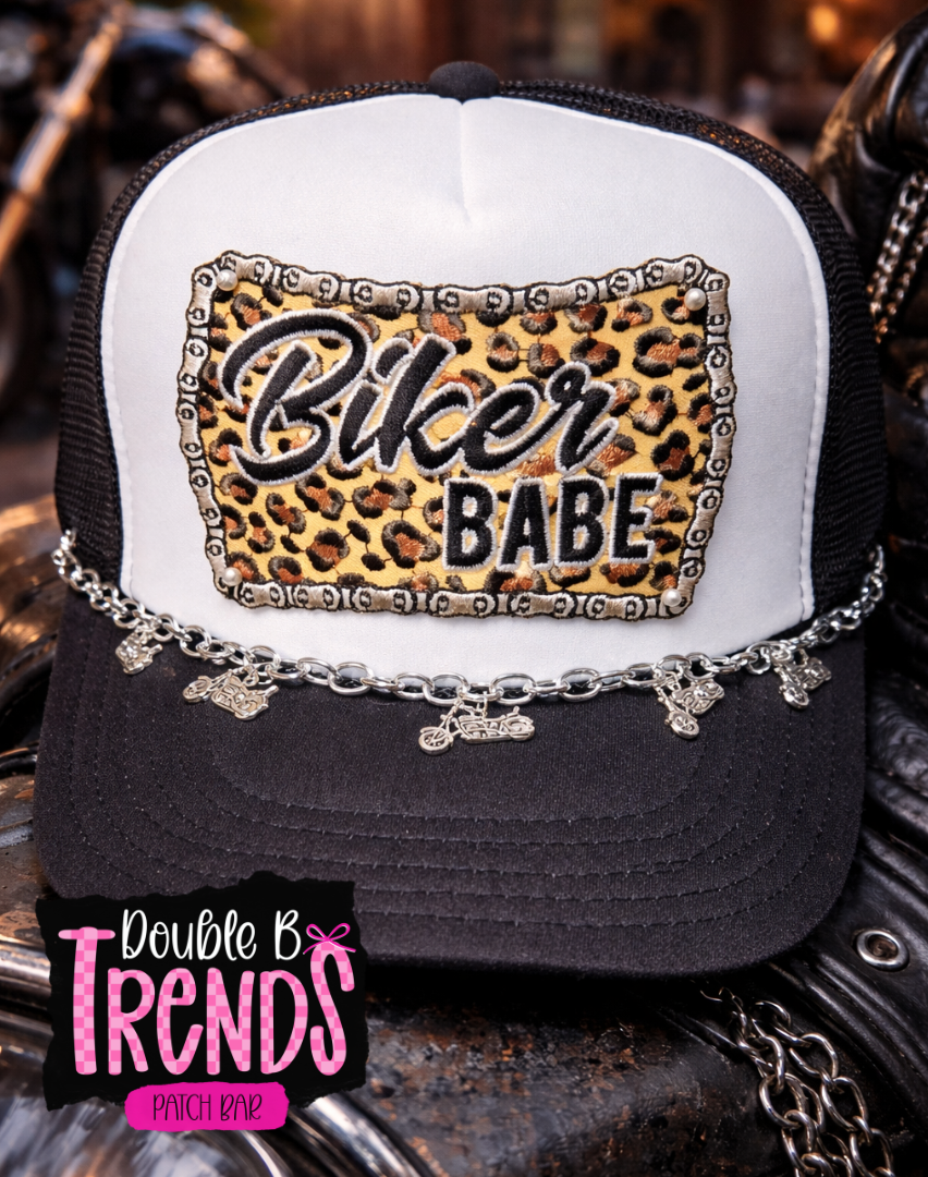 Silver Biker Hat Chain