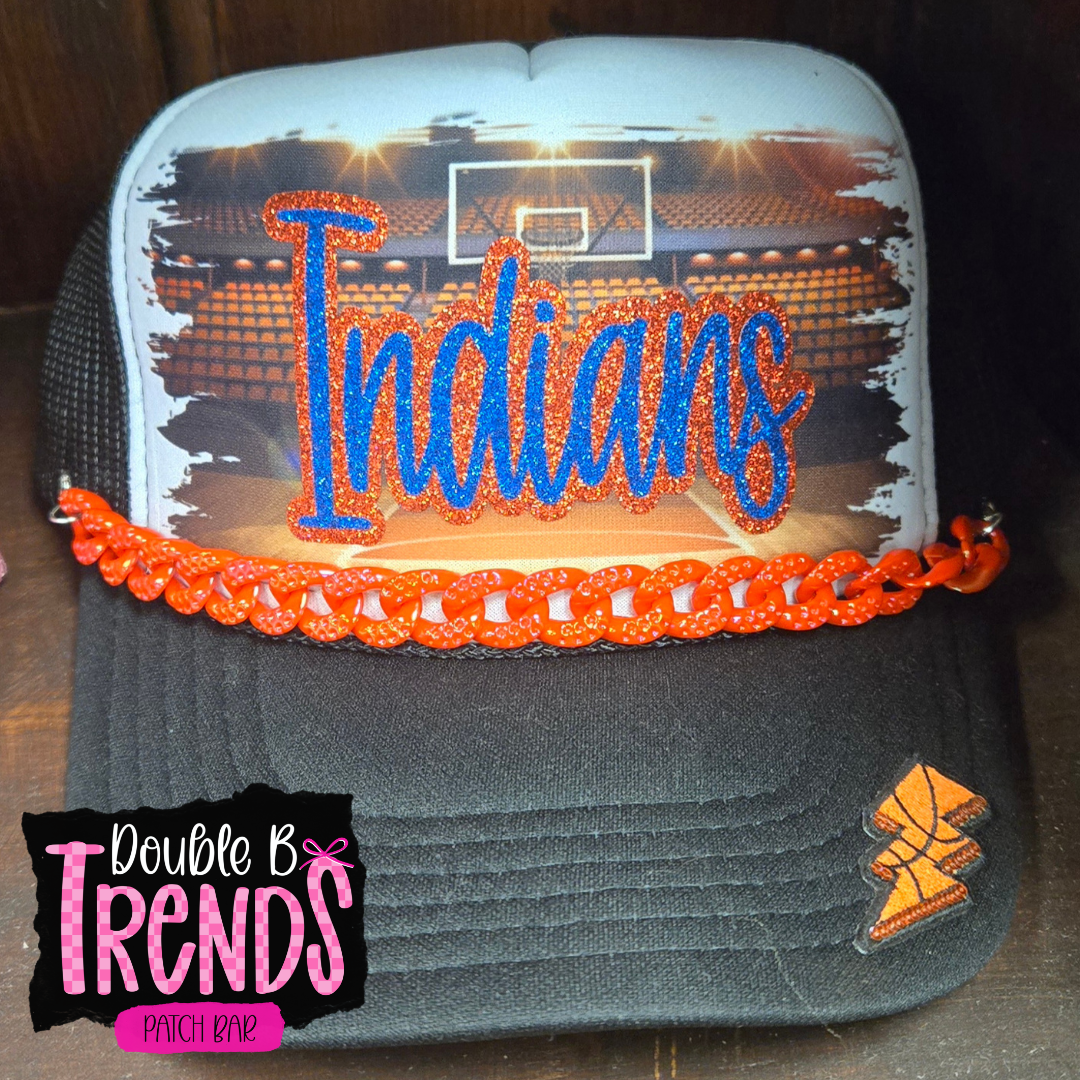 Indians Basketball Completed Hat
