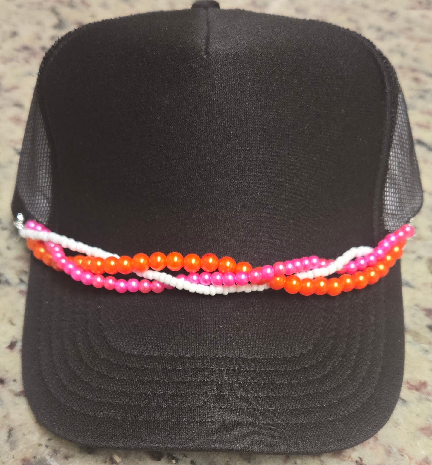 Orange Triple Hat Chain