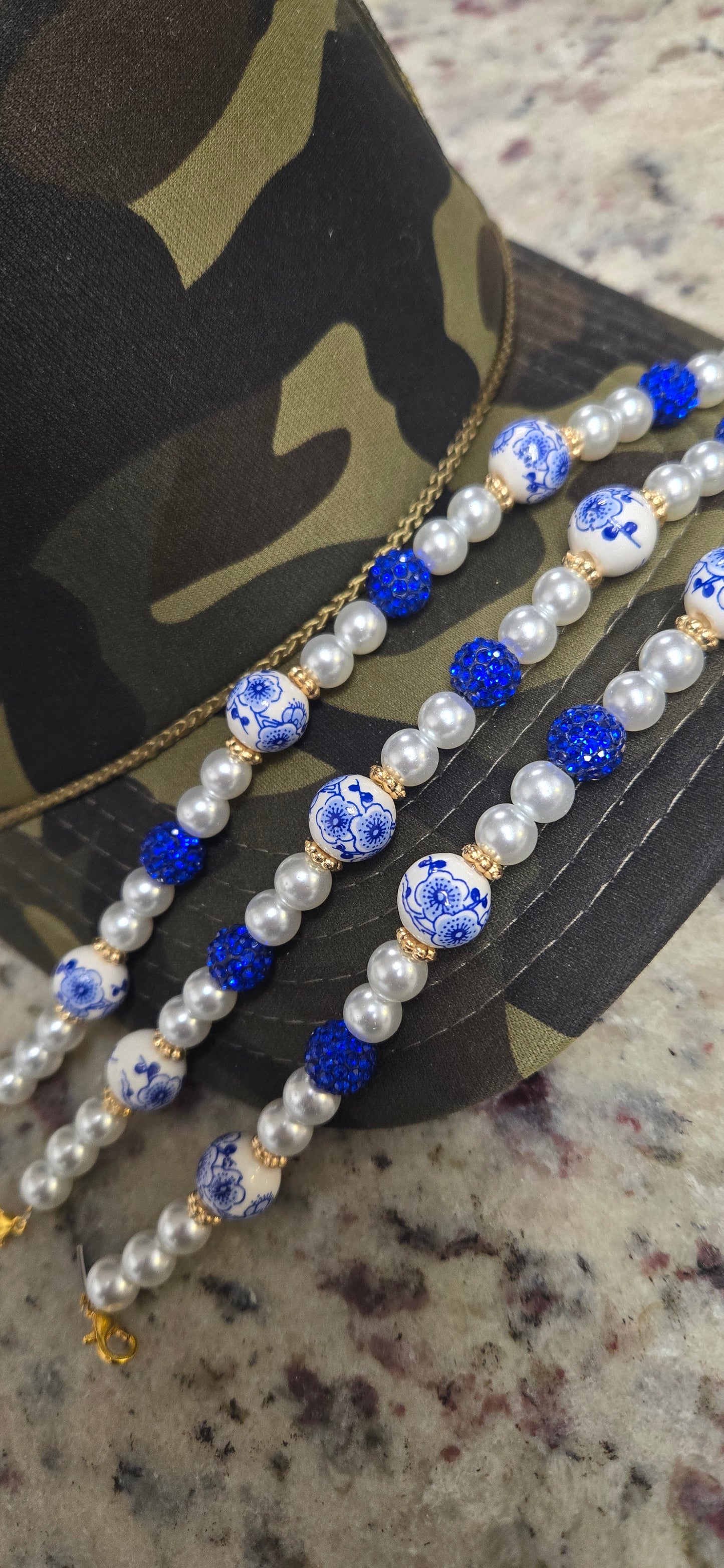 Vintage Flower Hat Chain