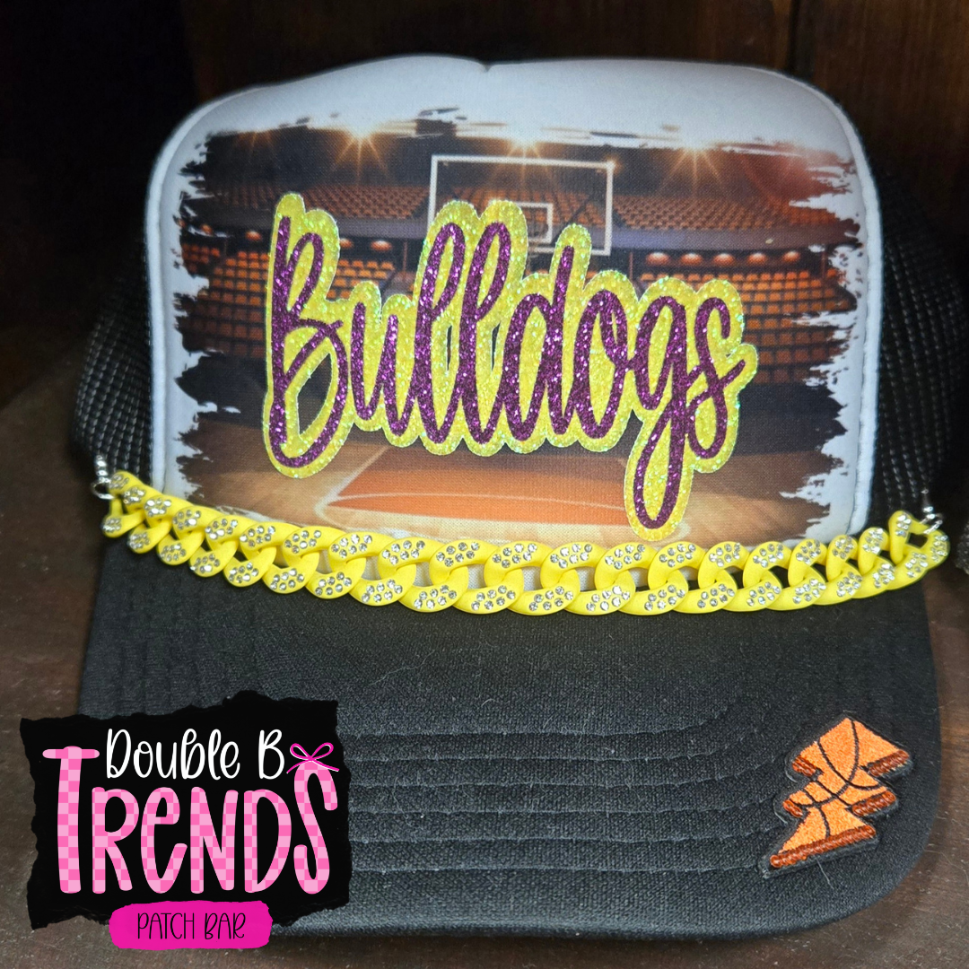 Bulldogs Basketball Completed Hat