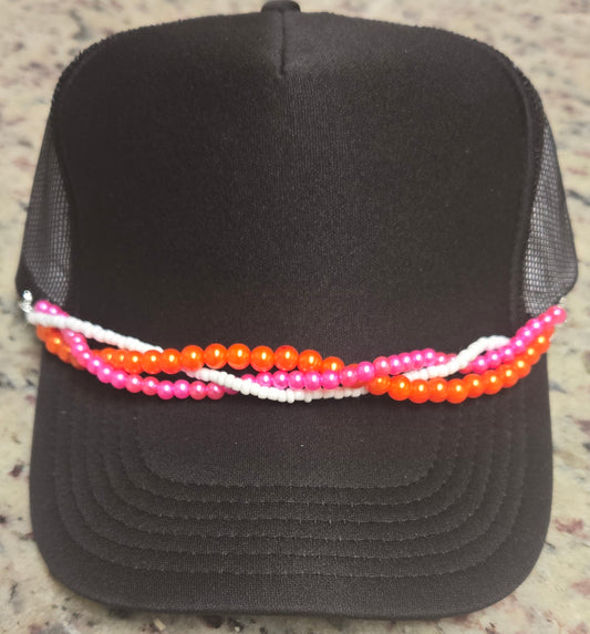 Orange Triple Hat Chain